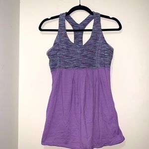 lululemon athletica Purple Tank Top